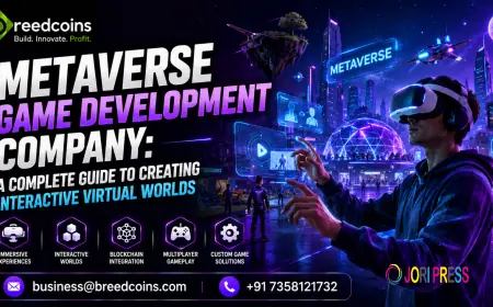 Metaverse Game Development Company: A Complete Guide to Creating Interactive Virtual Worlds