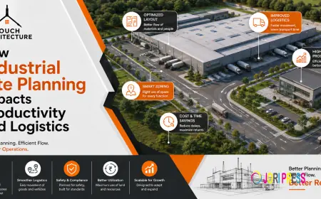 How Industrial Site Planning Impacts Productivity and Logistics