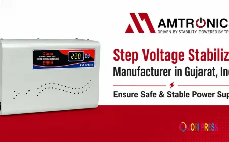 Step Voltage Stabilizer Manufacturer in Gujarat, India: Ensure Safe & Stable Power Supply