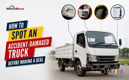 How to Spot an Accident-Damaged Truck