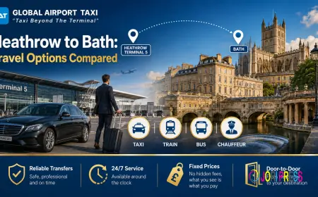 Heathrow to Bath: Travel Options Compared