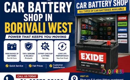 Car Battery Shop in Borivali West