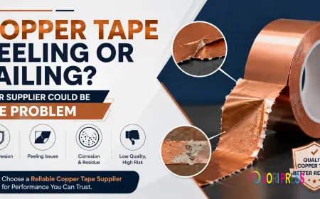 Copper Tape Peeling or Failing? Your Supplier Could Be the Problem