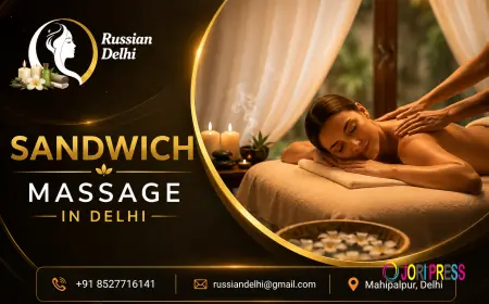Best Sandwich Massage in Delhi – Experience Premium Relaxation with Russian Delhi