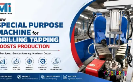 How Special Purpose Machine for Drilling Tapping Boosts Production