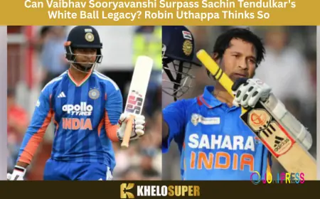 Can Vaibhav Sooryavanshi Surpass Sachin Tendulkar's White-Ball Legacy? Robin Uthappa Thinks So