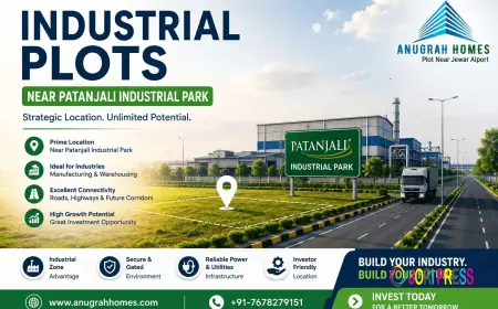 Industrial Plots Near Patanjali Industrial Park, YEIDA Sector 24 | 2026 Guide