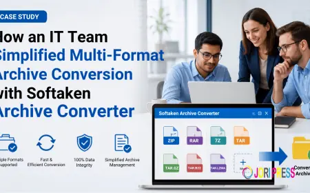 Case Study: How an IT Team Simplified Multi-Format Archive Conversion with Softaken Archive Converter