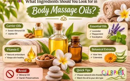 What Ingredients Should You Look for in Body Massage Oils?