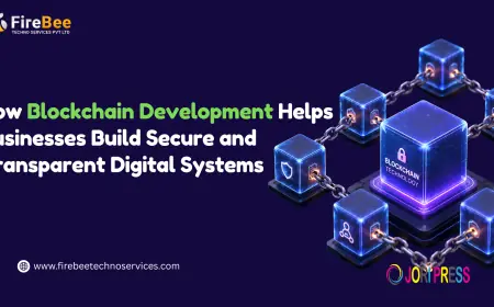 How Blockchain Development Helps Businesses Build Secure and Transparent Digital Systems
