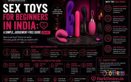 Sex Toys for Beginners in India: A Simple, Judgement-Free Guide (2026)