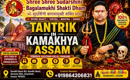 Tantrik in Kamakhya Assam – Strengthen Your Faith at Shree Shree Sudarshini Bagalamukhi Shakti Dham
