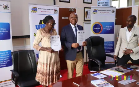 UBOS, National Building Review Board Ink MoU to Launch Uganda's First Baseline Survey of Building