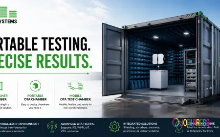 Sea Container OTA Chambers: Portable Testing for Flexible RF Validation
