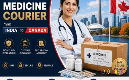 Key Steps for Medicine Courier From India To Canada - Oddway