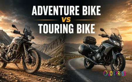 Adventure Bike Tyres Explained: Road vs Dual-Sport vs Off-Road
