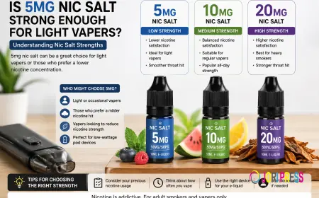 Is 5mg Nic Salt Strong Enough for Light Vapers?