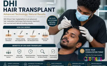How to Choose the Right DHI Hair Transplant Clinic in India