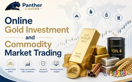 Online Gold Investment and Commodity Market Trading