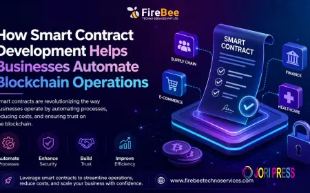 How Smart Contract Development Helps Businesses Automate Blockchain Operations