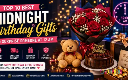Top 10 Best Midnight Birthday Gifts to Surprise Someone at 12 AM