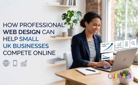 How Professional Web Design Can Help Small UK Businesses Compete Online