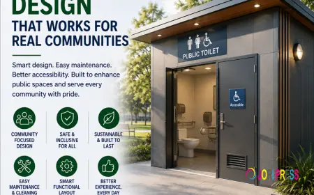 Plan Modern Public Toilet Design That Works for Real Communities