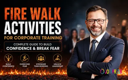Fire Walk Activities for Corporate Training | Build Confidence & Break Fear