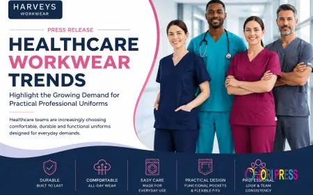 Healthcare Workwear Trends Highlight the Growing Demand for Practical Professional Uniforms