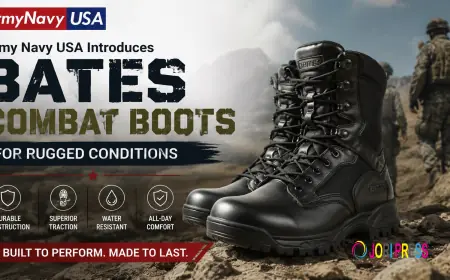 Army Navy USA Introduces Bates Combat Boots for Rugged Conditions