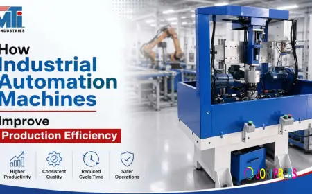 How Industrial Automation Machines Improve Production Efficiency
