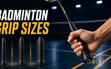 Badminton Grip Size Guide: Find the Best Fit for Your Hand