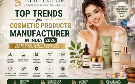Top Trends for Cosmetic Products Manufacturer in India 2026