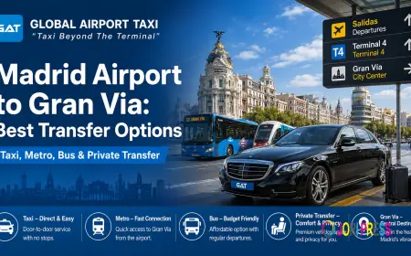 Madrid Airport to Gran Via: Best Transfer Options