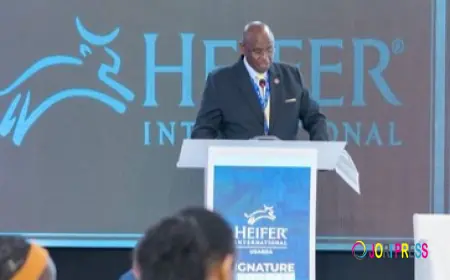Minister Rwamirama applauds Heifer Int. Uganda’s partnership strategy in building resilient farmers’ livelihoods 