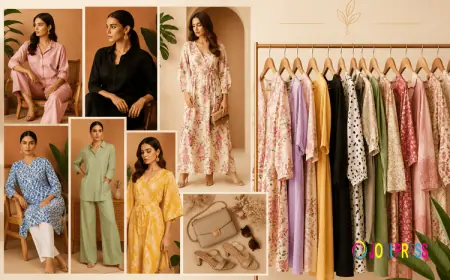 Modern Women’s Fashion: Co-Ords, Dresses & Ethnic Styles