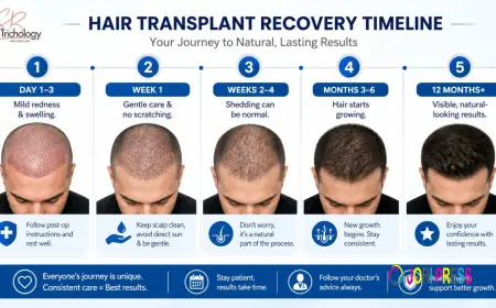 Hair Transplant Surgery Recovery: What to Expect Week by Week