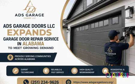 ADS Garage Doors LLC Expands Garage Door Repair Service in Alabama to Meet Growing Demand