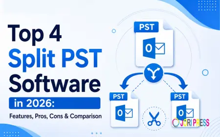 Top 4 Split PST Software in 2026: Features, Pros, Cons & Comparison