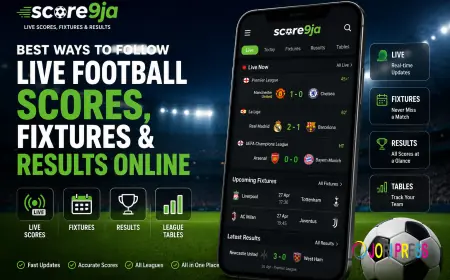 Best Ways to Follow Live Football Scores, Fixtures and Results Online