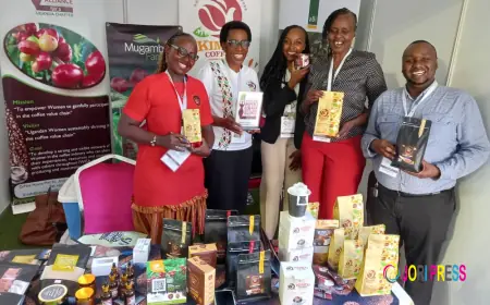 IWCA women farmers put up strong presence at Uganda coffee and cocoa expo, lobby Govt for funding support 
