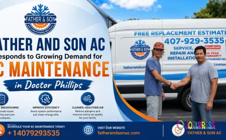 Father and Son AC Responds to Growing Demand for AC Maintenance in Doctor Phillips