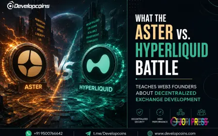 What the Aster vs. Hyperliquid Battle Teaches Web3 Founders About Decentralized Exchange Development