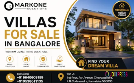 Why Villas for Sale in Bangalore Are a Great Investment