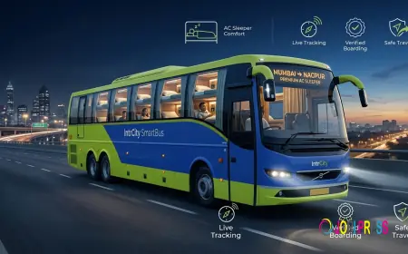 Premium Bus Travel Gains Momentum on the Mumbai to Nagpur Route with IntrCity SmartBus