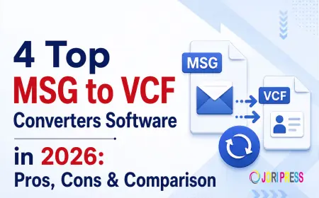 4 Top MSG to VCF Converters Software in 2026: Pros, Cons & Comparison