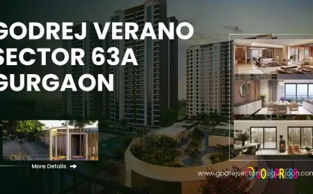 Godrej Verano Sector 63A Gurgaon | 3, 4 & 5 BHK Homes for Comfort