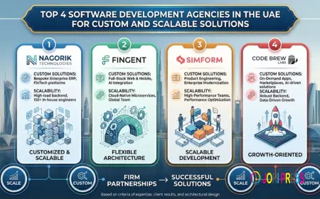Top 4 Software Development Agencies in the UAE for Custom and Scalable Solutions