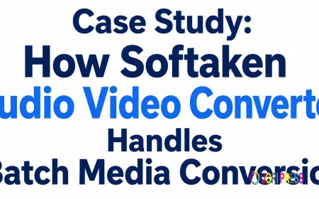 Case Study: How Softaken Audio Video Converter Handles Batch Media Conversion
