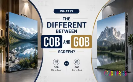 Difference between COB and GOB